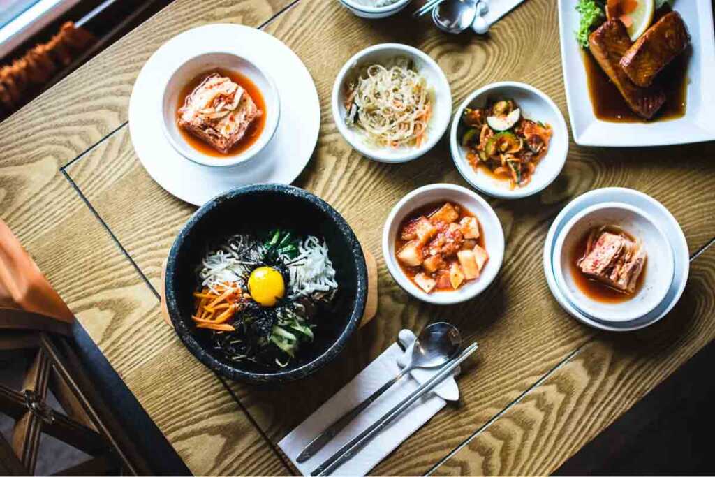 food in korea
